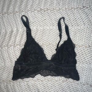 Victoria Secret Black Lacy Bralette